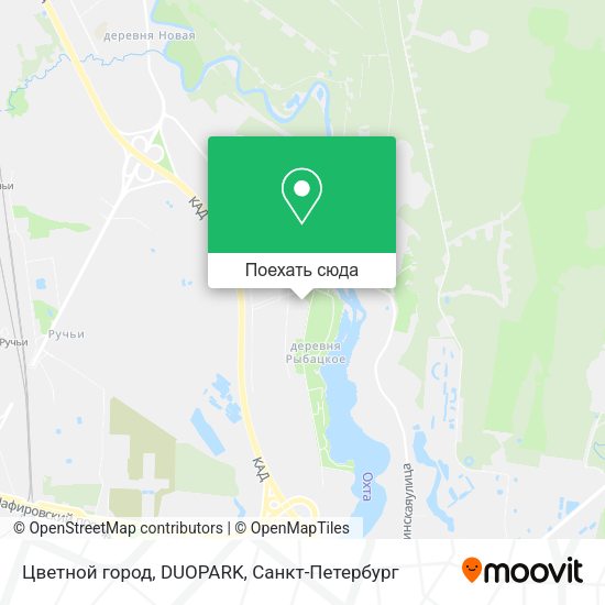 Карта Цветной город, DUOPARK