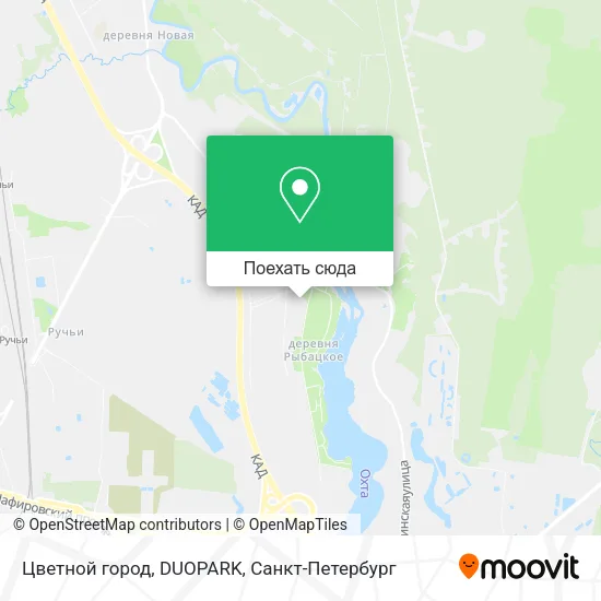 Карта Цветной город, DUOPARK