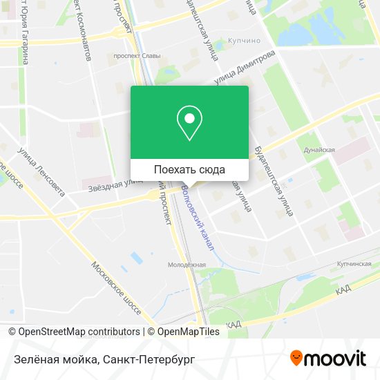 Карта Зелёная мойка