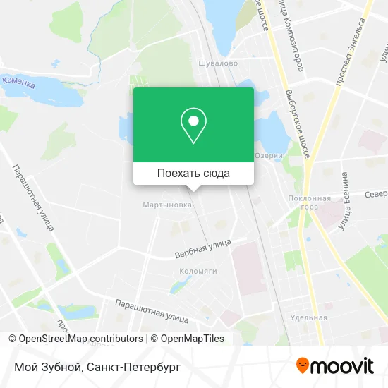 Карта Мой Зубной