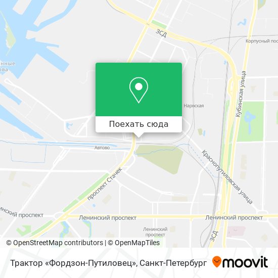 Карта Трактор «Фордзон-Путиловец»