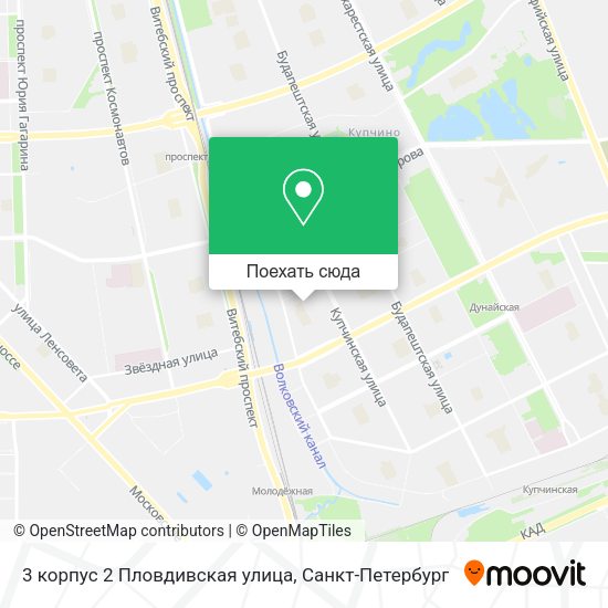 Карта 3 корпус 2 Пловдивская улица