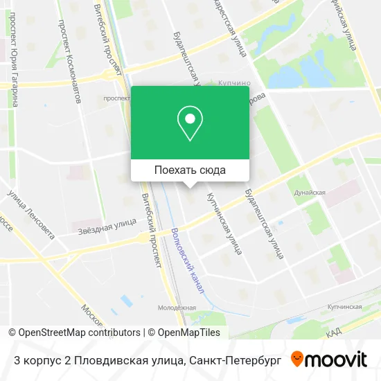 Карта 3 корпус 2 Пловдивская улица