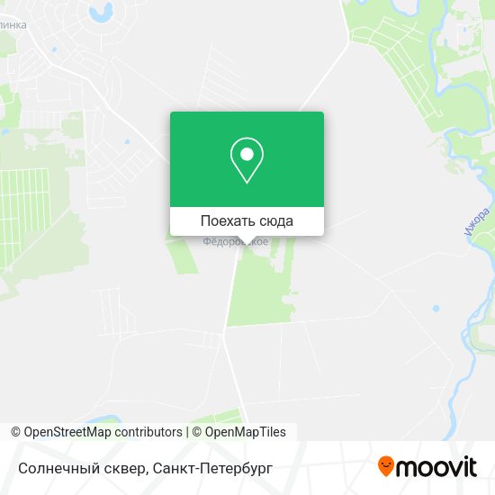 Карта Солнечный сквер