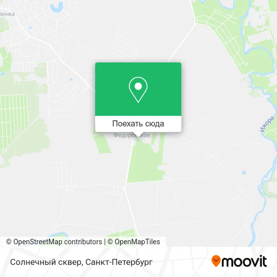 Карта Солнечный сквер