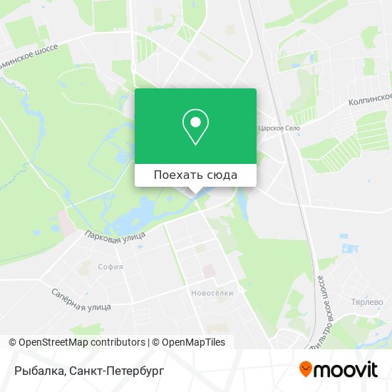 Карта Рыбалка