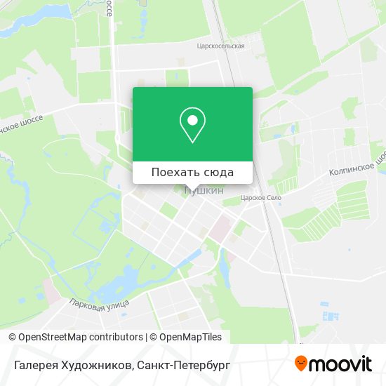 Карта Галерея Художников