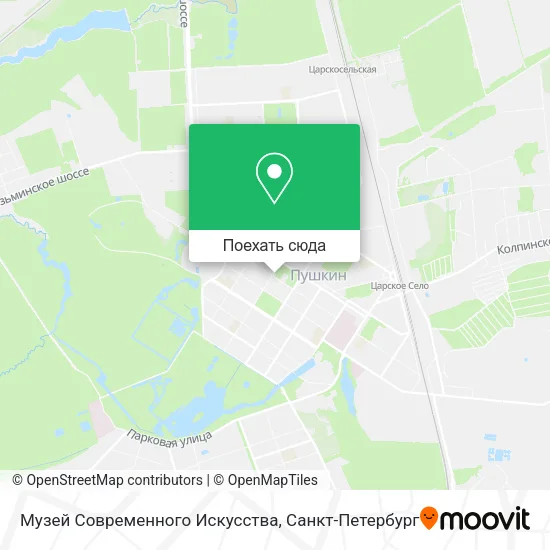 Карта Музей Современного Искусства