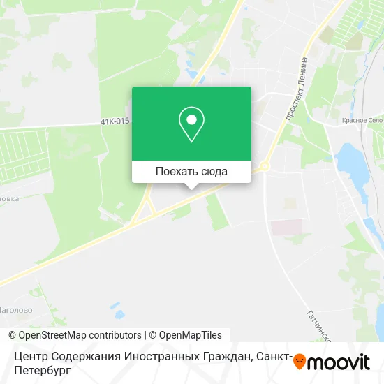 Карта Центр Содержания Иностранных Граждан