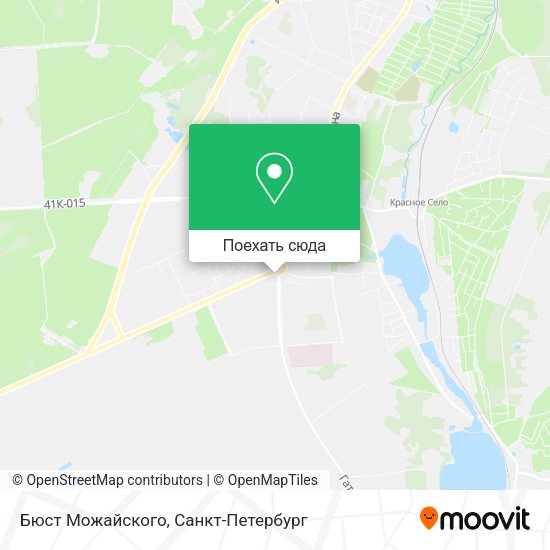 Карта Бюст Можайского