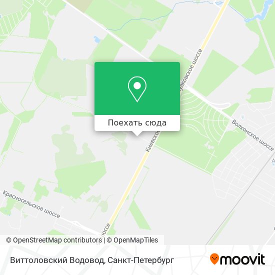 Карта Виттоловский Водовод