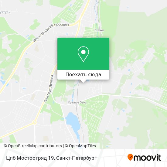 Карта Цпб Мостоотряд 19