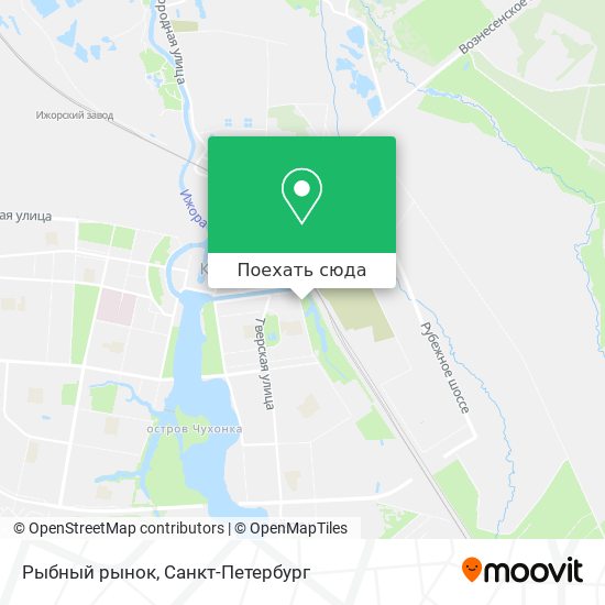 Карта Рыбный рынок