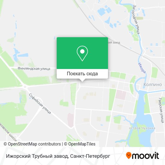 Карта Ижорский Трубный завод