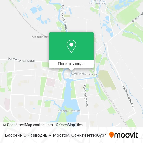 Карта Бассейн С Разводным Мостом