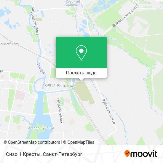 Карта Сизо 1 Кресты