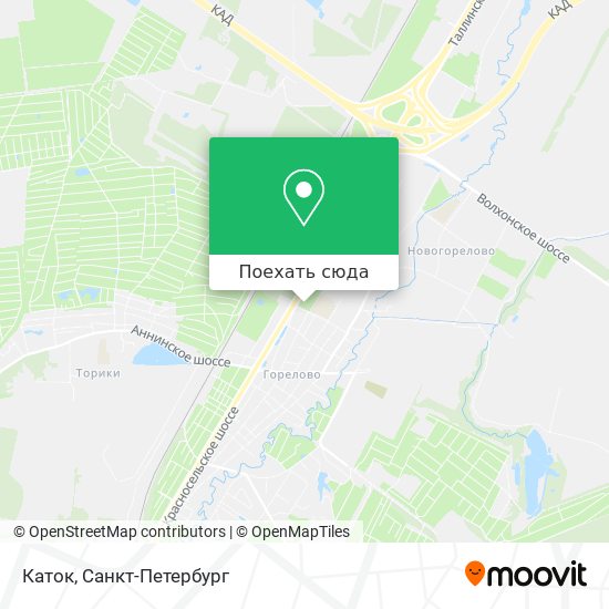Карта Каток