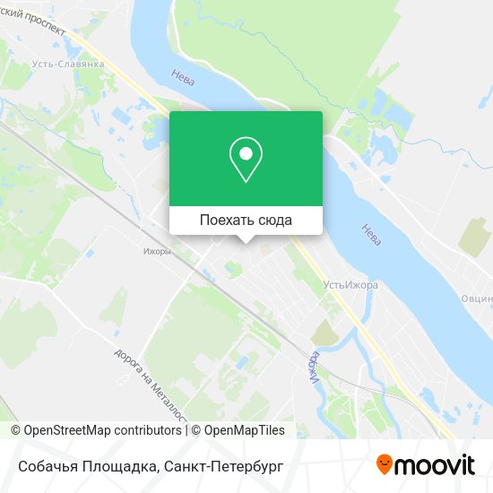 Карта Собачья Площадка
