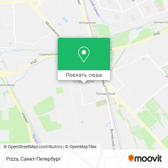 Карта Pizza