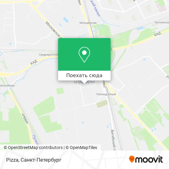 Карта Pizza