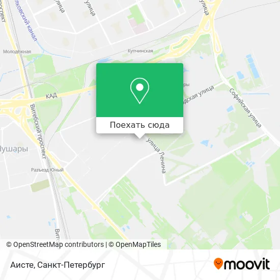 Карта Аисте