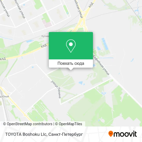 Карта TOYOTA Boshoku Llc