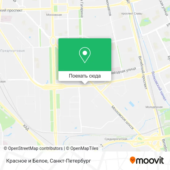 Карта Красное и Белое