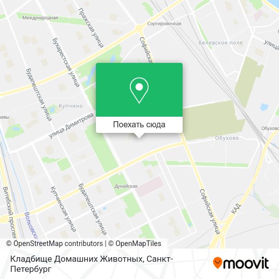 Карта Кладбище Домашних Животных
