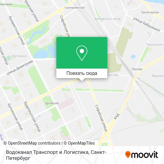 Карта Водоканал Транспорт и Логистика