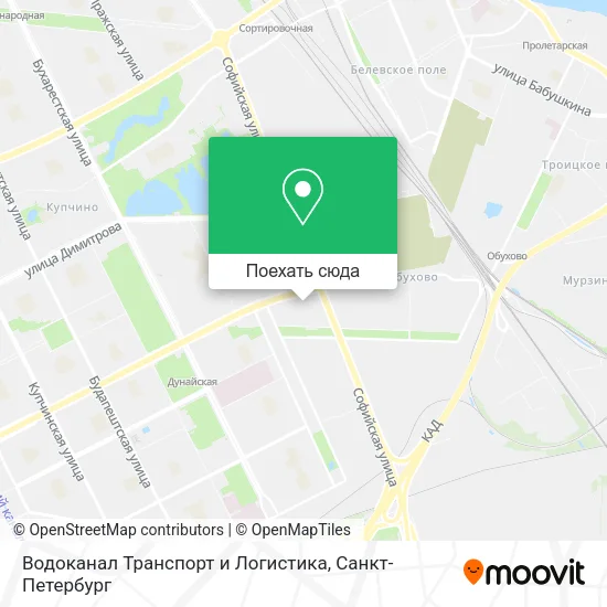 Карта Водоканал Транспорт и Логистика