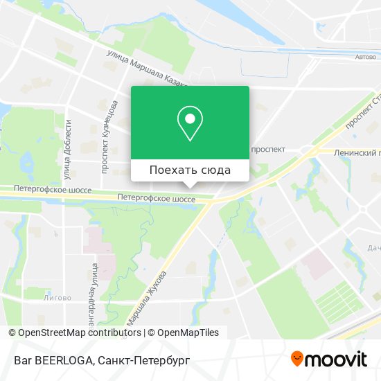 Карта Bar BEERLOGA