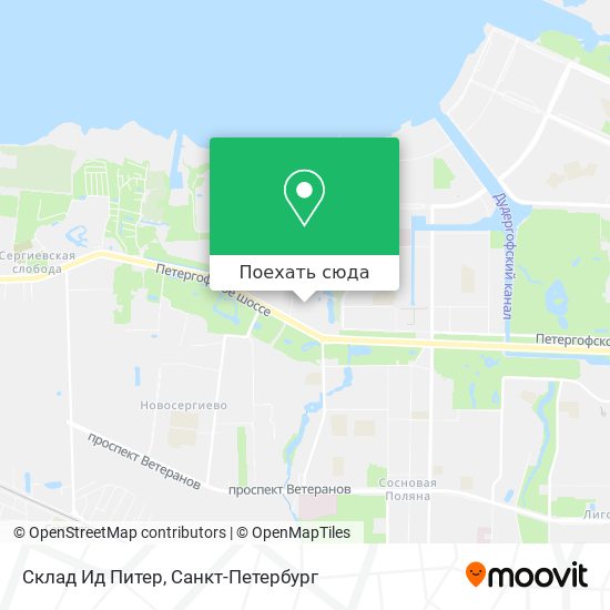 Карта Склад Ид Питер