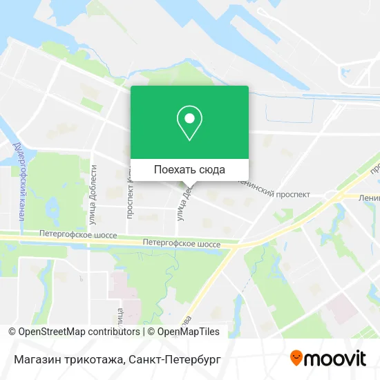 Карта Магазин трикотажа