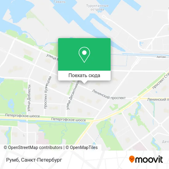 Карта Румб