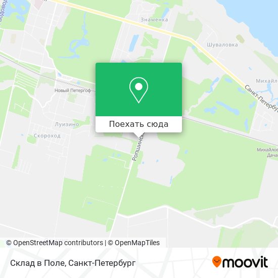 Карта Склад в Поле