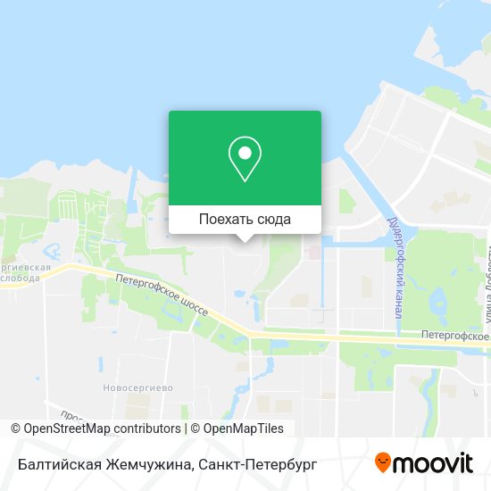 Карта Балтийская Жемчужина