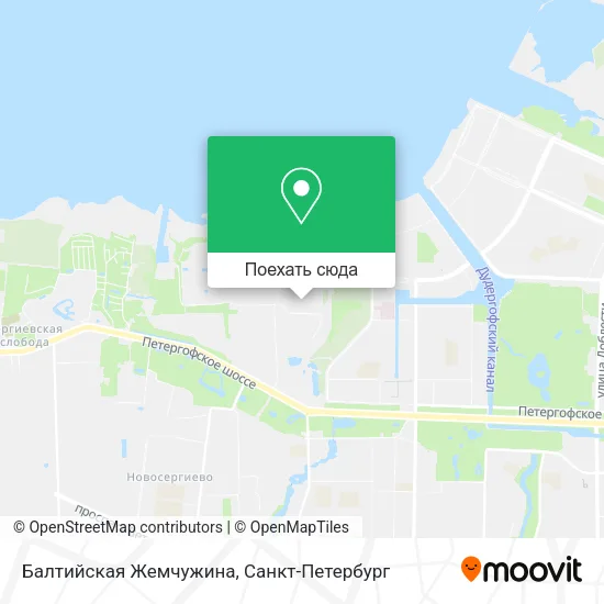 Карта Балтийская Жемчужина