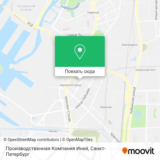 Карта Производственная Компания Иней