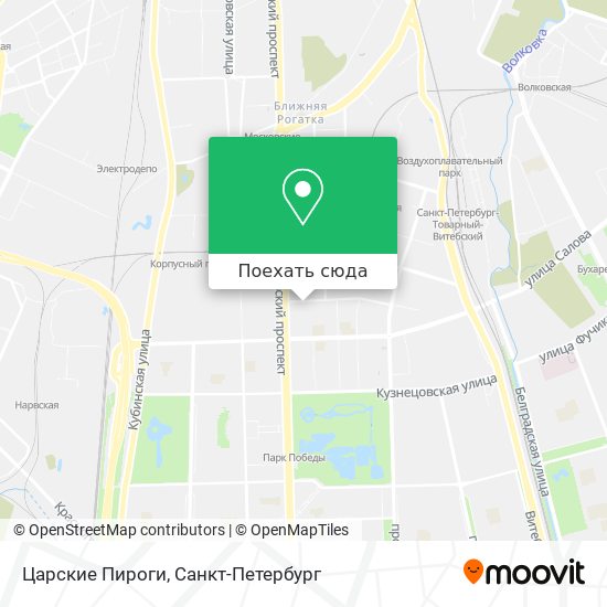 Карта Царские Пироги