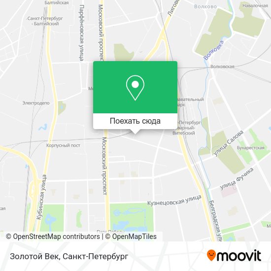 Карта Золотой Век