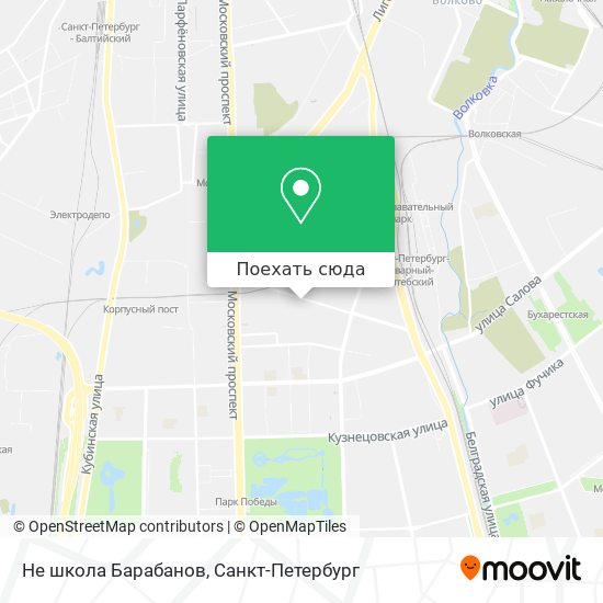 Карта Не школа Барабанов