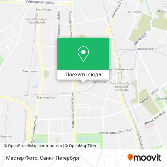 Карта Мастер Фото