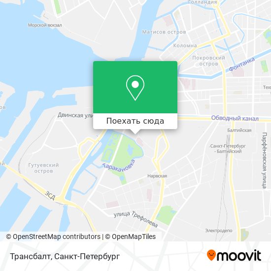 Карта Трансбалт