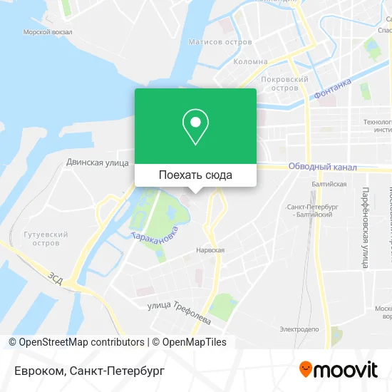 Карта Евроком