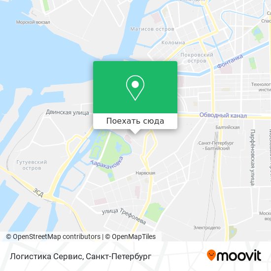 Карта Логистика Сервис