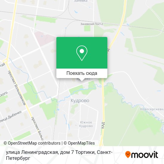 Карта улица Ленинградская, дом 7 Тортики