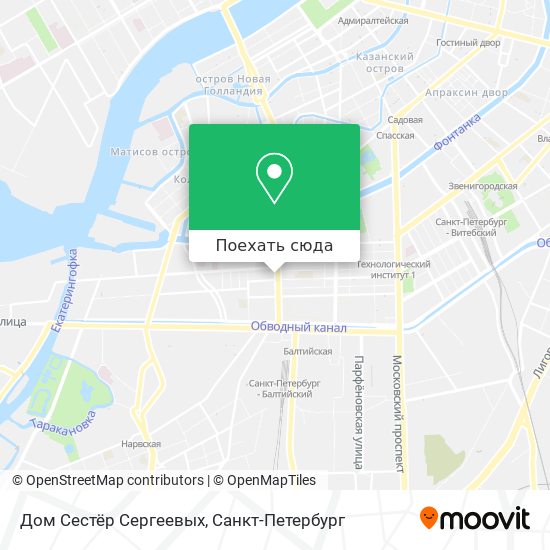Карта Дом Сестёр Сергеевых