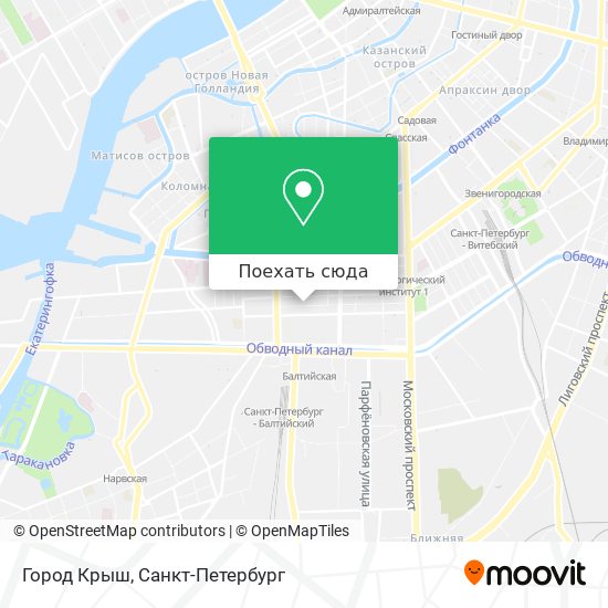 Карта Город Крыш