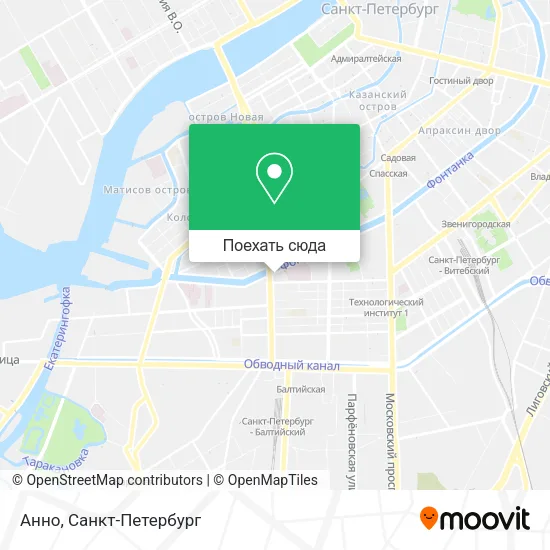 Карта Анно