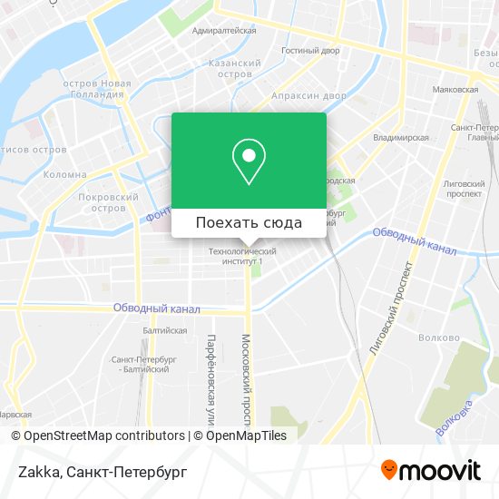 Карта Zakka